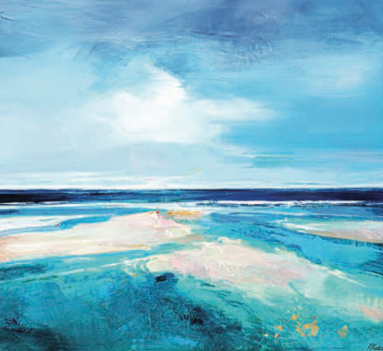 Where the River Meets the Sea - Magdalena Morey Art Paintings