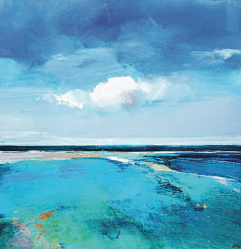 Where the River Meets the Sea - Magdalena Morey Art Paintings